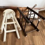 Set of 3 mismatched high stools