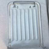 Vintage enamelled sheet metal utensil holder