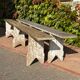 Pair of Bordeaux winemaker benches, France, 50s