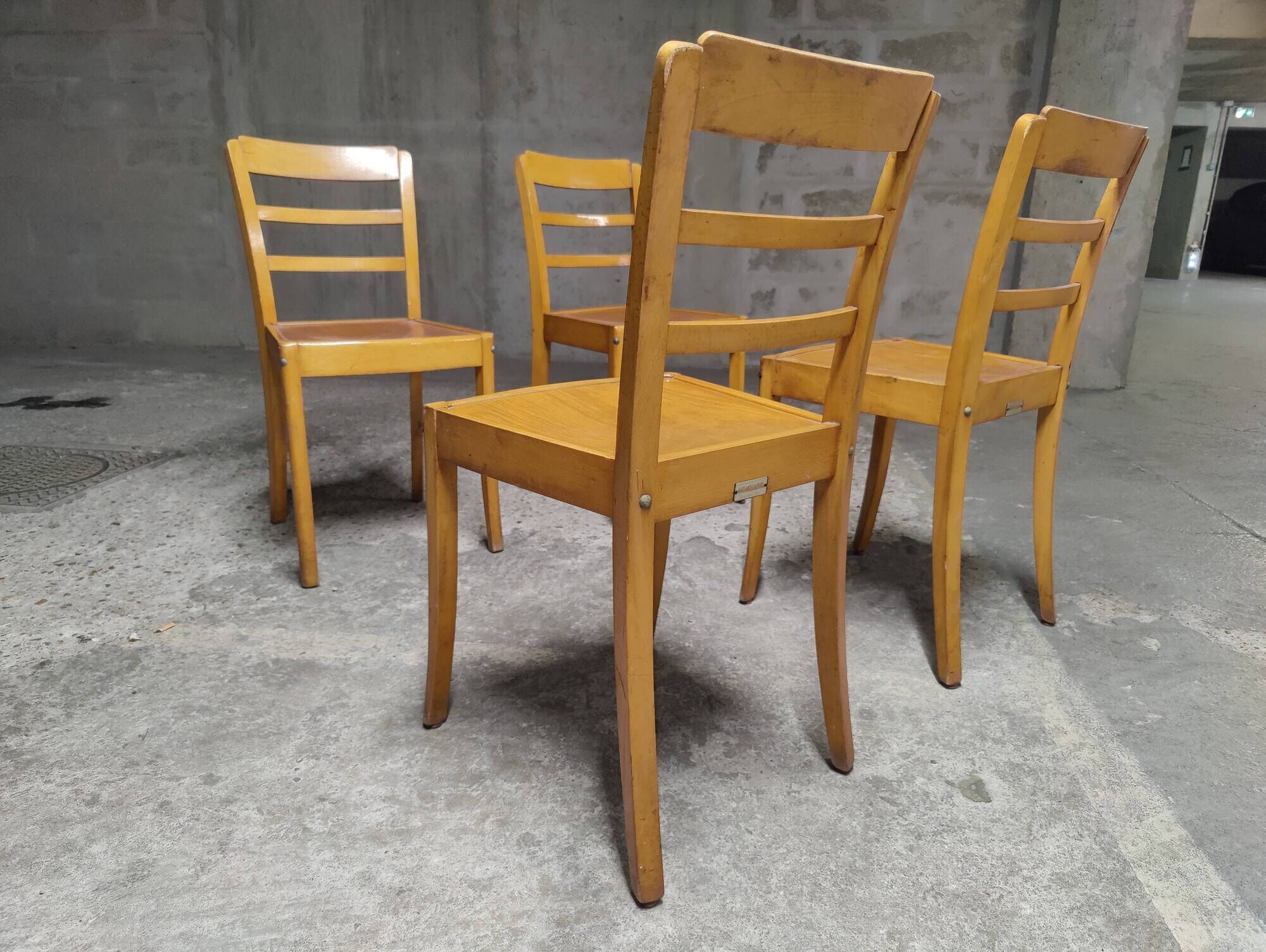 Chaises Luterma bois reconstruction