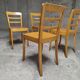 Chaises Luterma bois reconstruction
