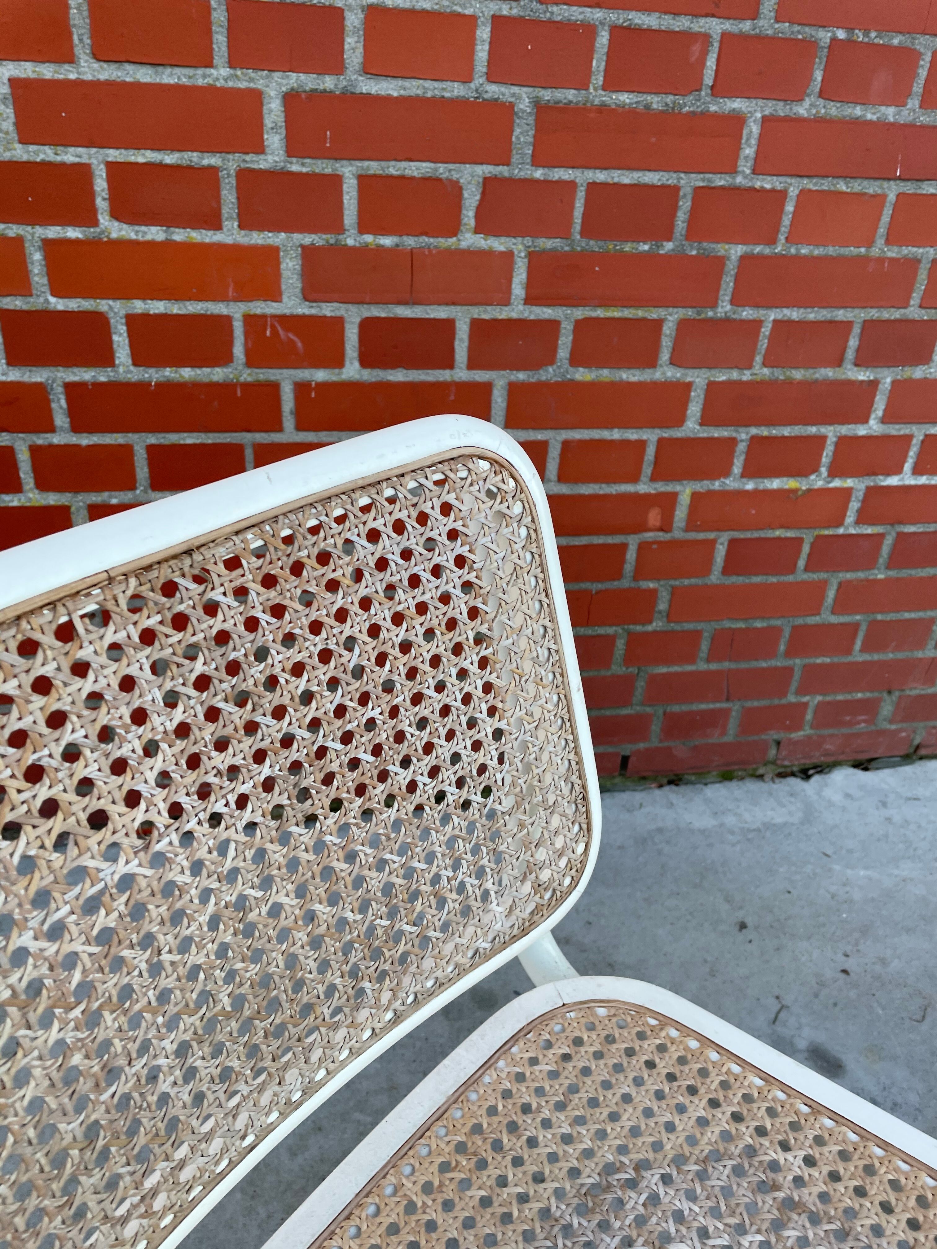 Cesca design chair b32 model white