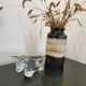 empty pocket/animal ashtray in Vannes crystal: Taurus