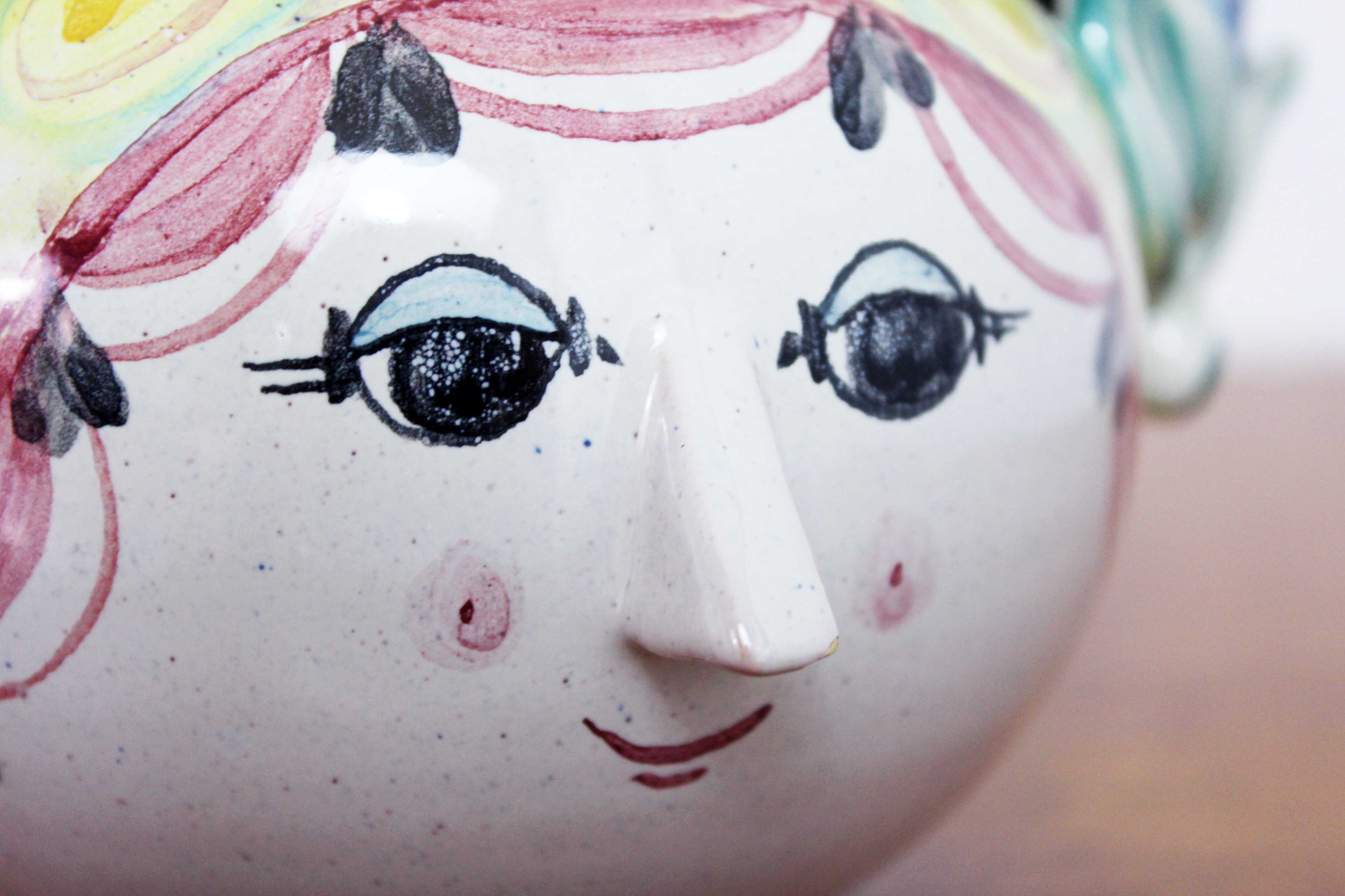 Candlestick and soliflore by Bjorn Wiinblad