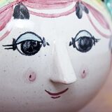 Candlestick and soliflore by Bjorn Wiinblad