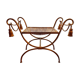 Tabouret vintage curule