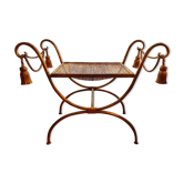 Tabouret vintage curule