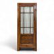 Reconstruction-style oak display cabinet