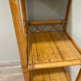 Small rattan shelf