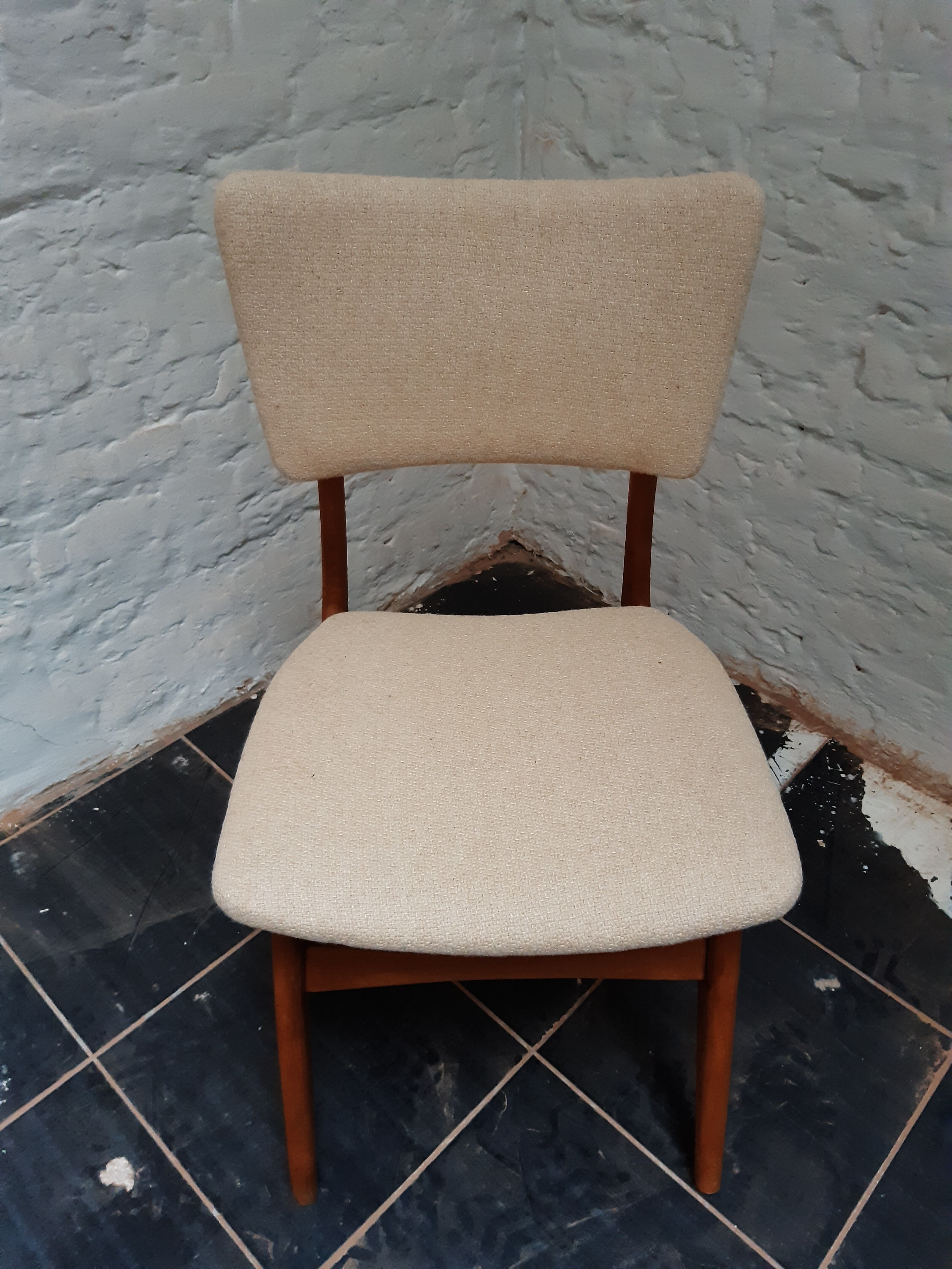 Set de 4 chaises hollandaises années 1960