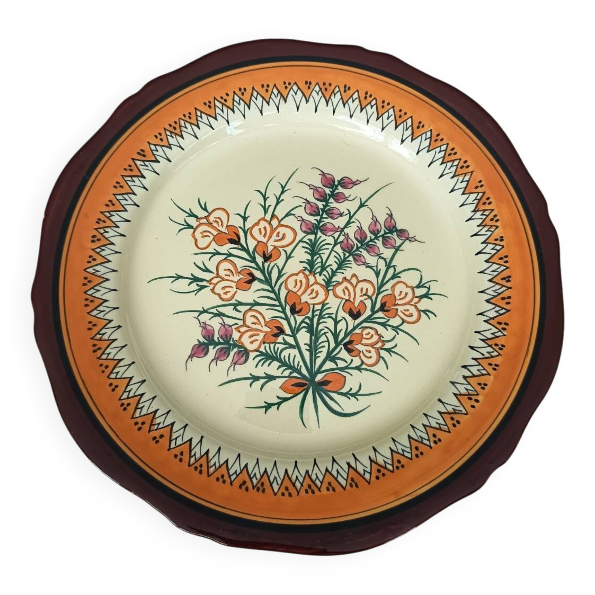 Henriot Quimper Plate
