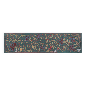 Tapis noué à la main, tapis turc vintage 53x188 cm