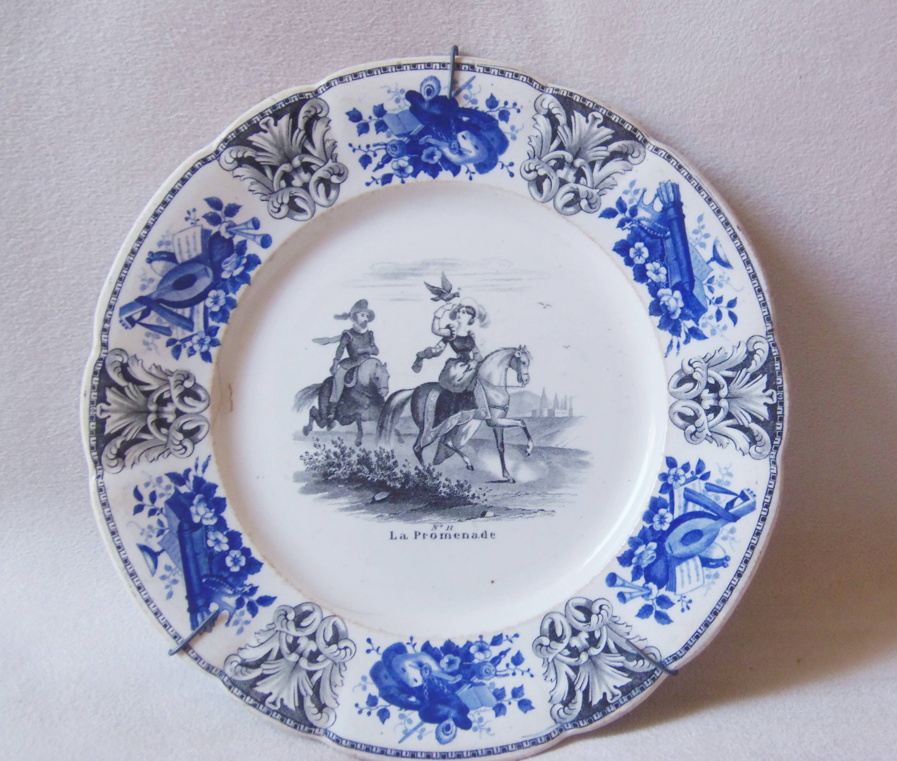 Creil and Monterau plate