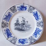 Creil and Monterau plate