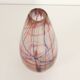 Vase de Murano à lignes colorées, Italie, 1950