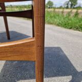 Set of 3 Scandinavian teak chairs