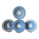 Lot de 4 Wedgwood BLEU Jasperware vintage