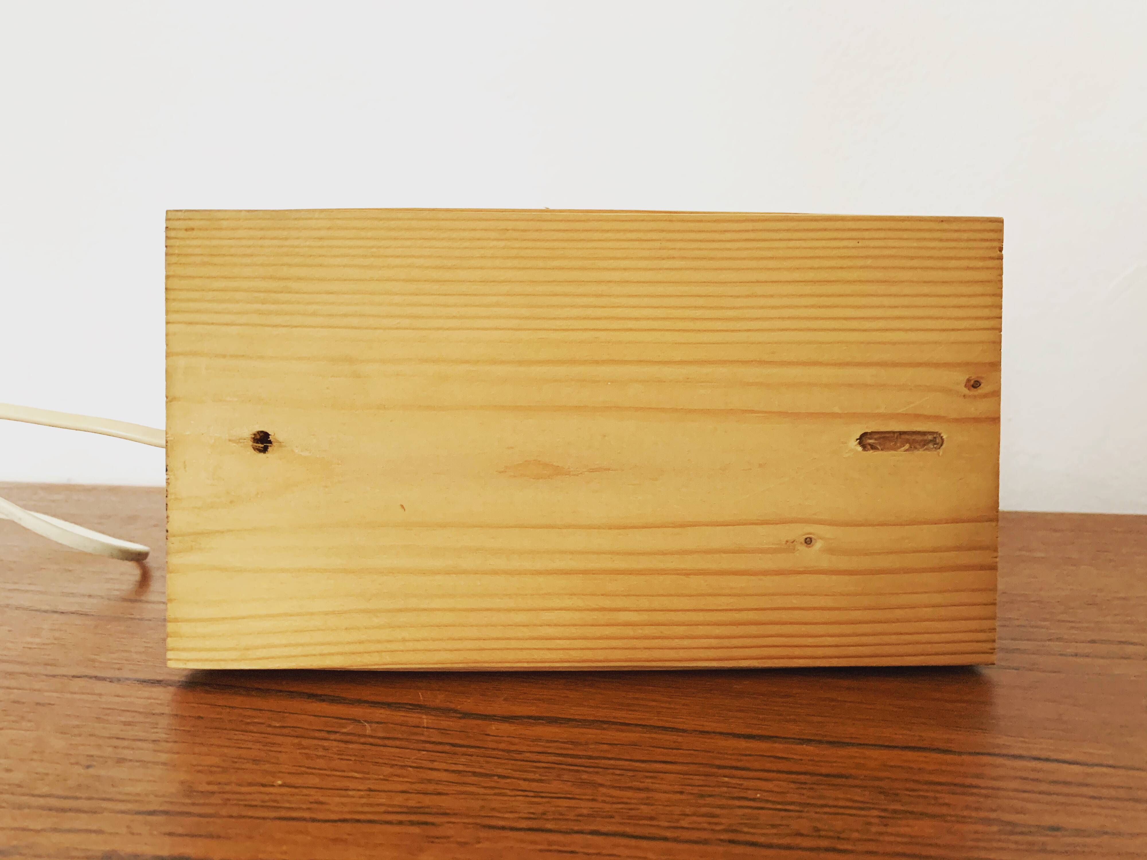Swedish Wooden Wall Lamp by Hans Agne Jakobsson for Ellysett Markaryd