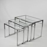 Set of three tables, 1970s