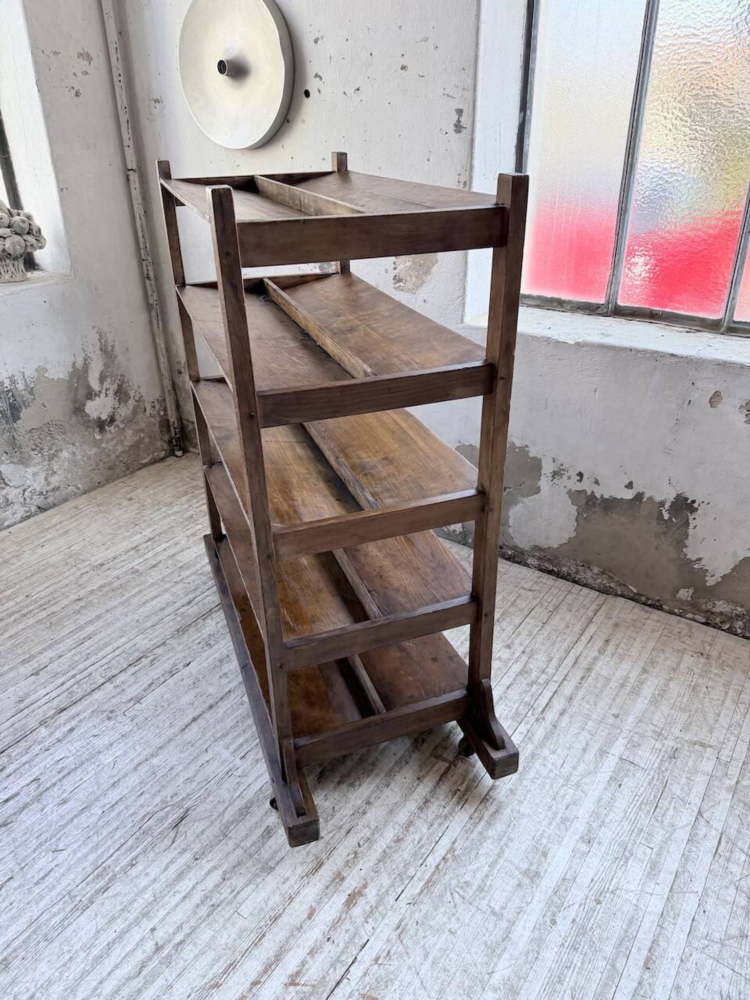 Old bakery shelf from the 1950s.