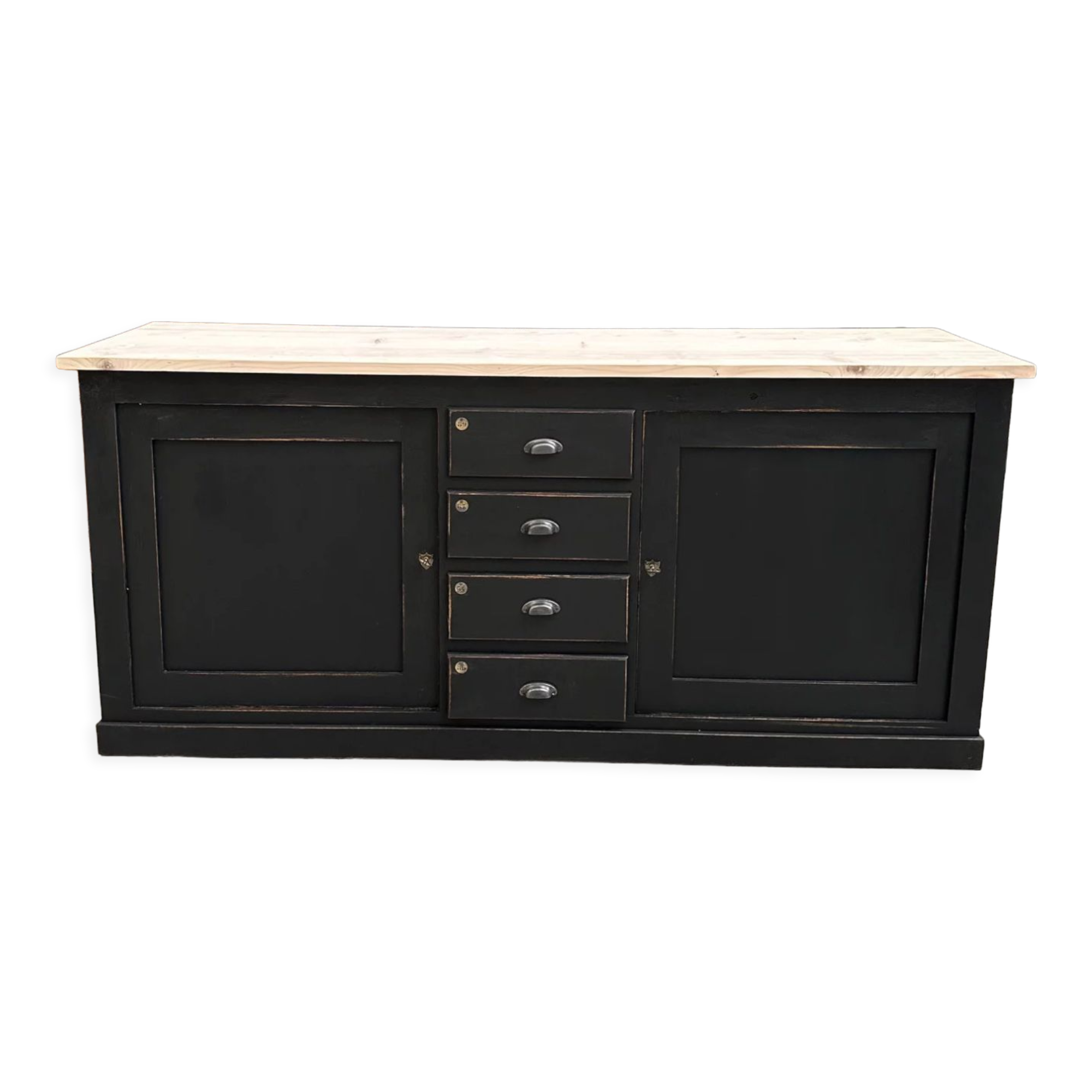 Old patinated craft furniture