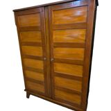 Vintage René Gabriel oak cabinet from the 60s