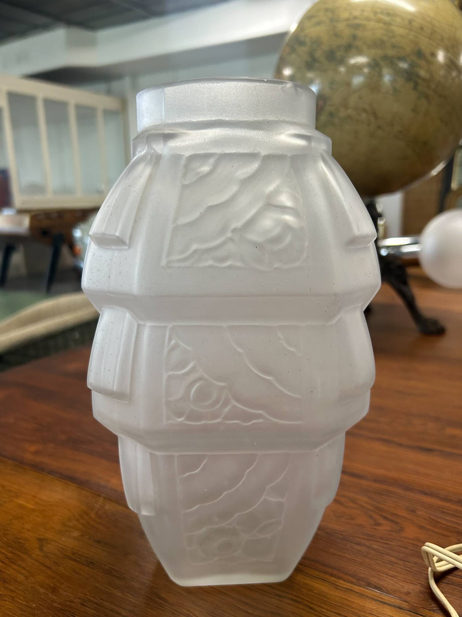 Vase art deco muller freres luneville