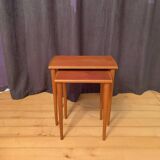 Paire de tables d'appoint, Danemark, années 1960.