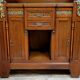 Buffet-vitrine Art nouveau aux putti, vers 1900