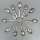 MENAGERE IN SILVER METAL DIXI 36 PIECES ART DECO LADLE SPOONFULS BOX