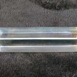 12 Door rectangular vintage glass knives 50s