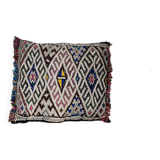 Coussin Marocain Kilim vintage ethnique