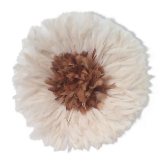Juju hat beige white outline of 60 cm