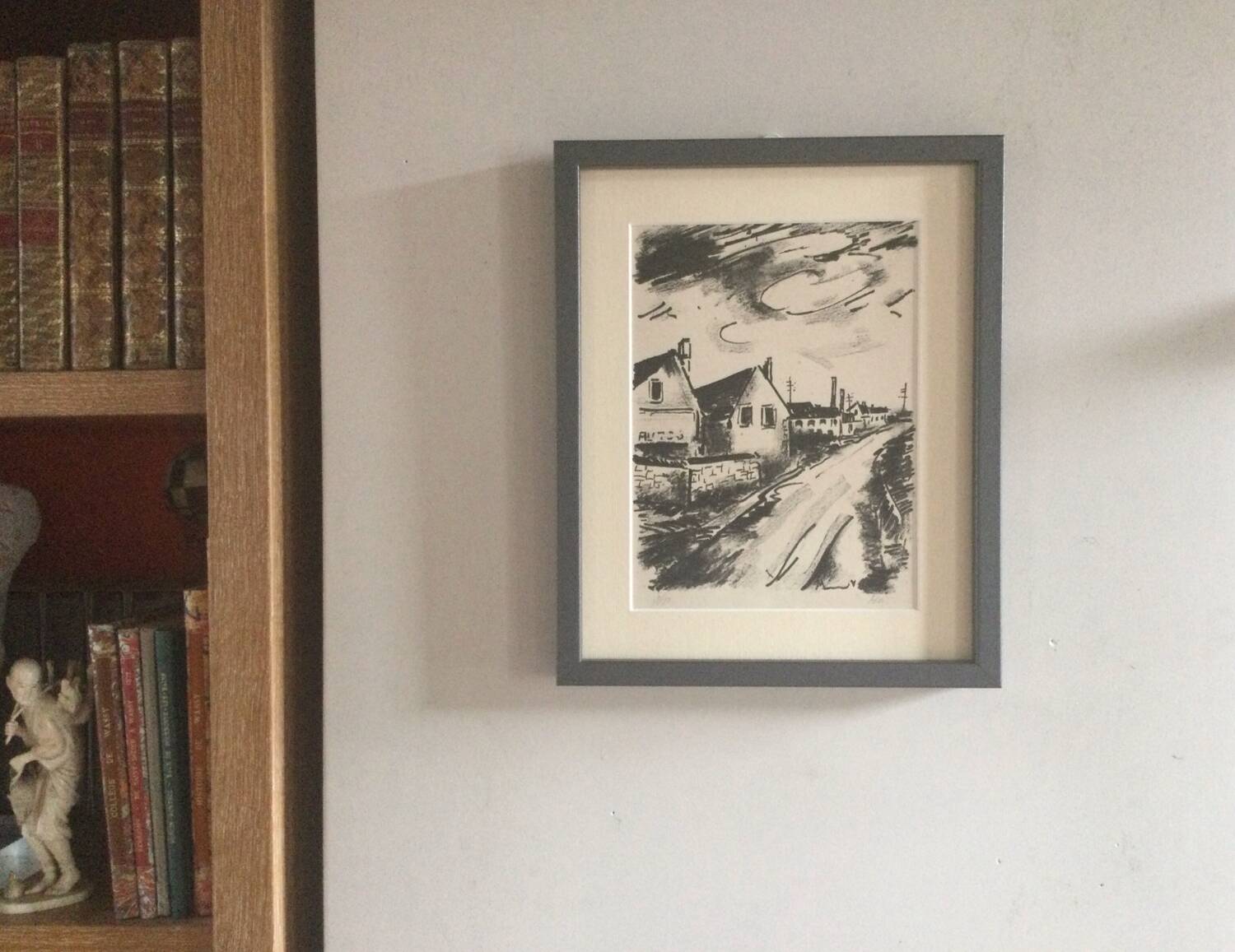 Lithograph after Maurice de VLAMINCK, Surroundings of Verrière