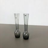 Set of 2 turmalin vases by Wilhelm Wagenfeld for WMF, Germany 1960s