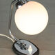 Vintage Italian Chrome Bedside/Table Lamps, set of 2