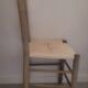 Chaise campagnarde assise en corde