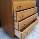 Commode vintage pieds compas