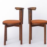 5 Bentwood Chairs 1950s, Vintage Beech Wood Chairs, Mid Century Dining
