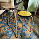 Round stool in formica