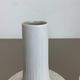 Set of 2 Op Art Biscuit Porcelain Ufo Vases by Edelstein Bavaria, Germany, 1970s
