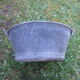 Bassine ancienne en zinc
