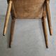 Ensemble pupitre d'écolier et sa chaise vintage