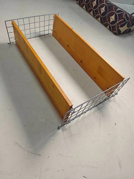 Wall Shelf with 2 Shelves - Pilastro / Tomado Style