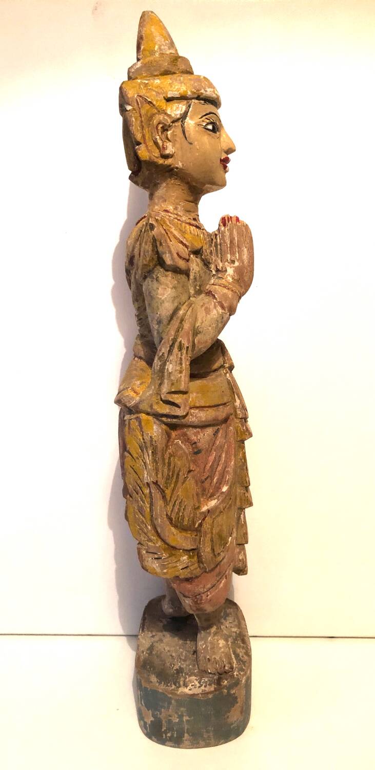 Sculpture déesse birmane