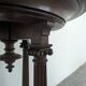 Walnut pot stand table