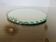 Vintage round mirror, freestanding, Art Deco, bevelled, 1940s 50s