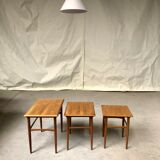 Tables gigognes danoises par Kai Kristiansen