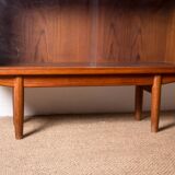 Bibliothèque, Vitrine, Danoise en Teck par Borge Mogensen pour Soborg Mobelfabrik 1960.