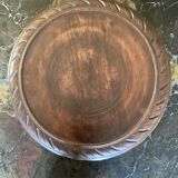 Round top or centerpiece in worked wood dimension